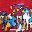 Fièvre Rouge II, 60X100 (2015)